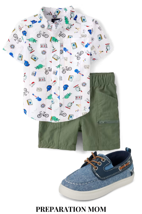 casual preschool boy outfits